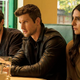Rob Heaps (left), Parker Young, and Marianne Rendon in Imposters (Photo: Ed Araquel/Bravo)